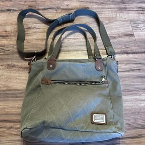 Travelon Khaki Canvas Travel Bag